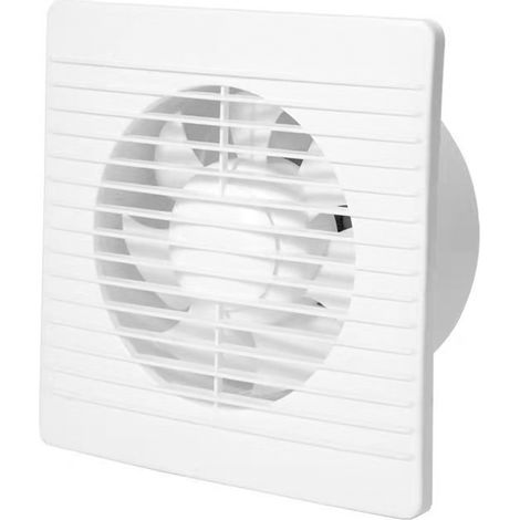 Ventilateur D'extraction - Pour Salle De Bain Cuisine Et Local Technique - Commande Mécanique - Diamètre 100 mm 150 mm 200 mm - 30 W 40 W (1/5)