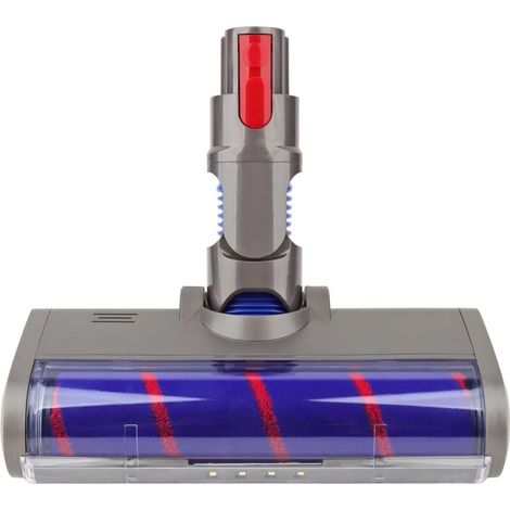 Replacement Soft Roller Cleaning Head for Dyson V7 V8 V10 V11 V15 Cordless Vacuum Cleaners Floor Brush Accessory with LED Headlights