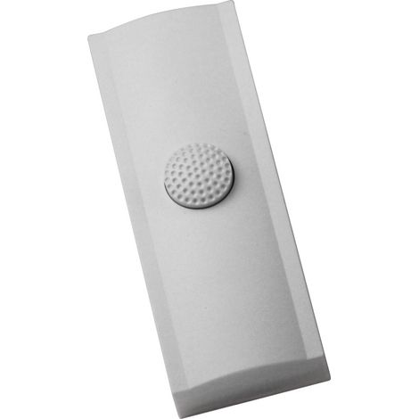 Grothe Pulsador de timbre Golf KKO 2001, Montaje en superficie, resistente a la intemperie, 64032