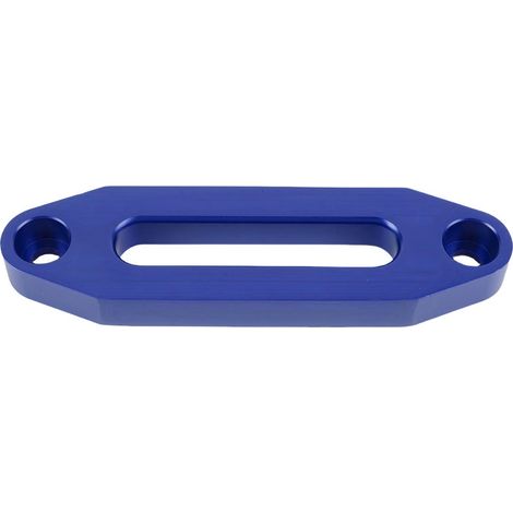 Ortviai Guide de Câble pour Treuil Hawse en Alliage d’Aluminium Haute Résistance, 124 mm, Bleu, 3000-4000 lb