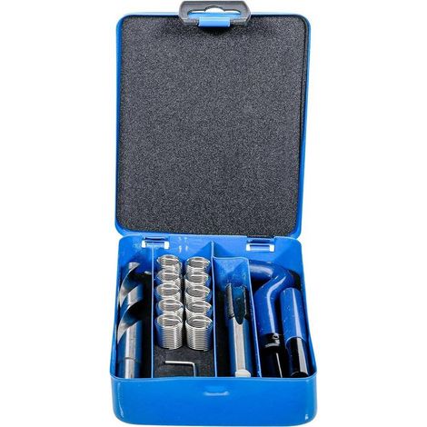 Kit de Réparation de Filets M14 x 1,25 - 14 pcs - Réparation Précise et Durable - Acier, Pro - D-Work