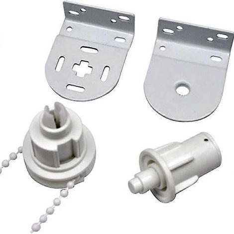 Reparaturset für 30-mm-Rollos, Ersatzteile mit Metallhalterungen und Kugelkette (1/5)