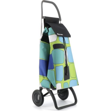 ROLSER carro compra saquet bancal 2 verde , Carro Saquet Bancal 2 verde.
-Carro de aluminio de 2 ruedas, para evitar que el usuario cargue con el peso de su compra.
-En posición de