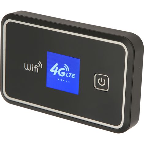 Hochgeschwindigkeits-Multifunktions-4G-LTE-Mobilrouter mit Zugangspunkt, kompatibel mit Speicherkarten, ideal für Reisen. (1/5)