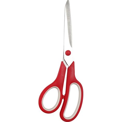 Ciseaux, lot de 3 ciseaux multifonctions de 20 cm, lames ultra-tranchantes, poignées ergonomiques, robustes et tranchants, parfaits pour le bureau, la maison, l'école, la couture et les loisirs créati (1/5)