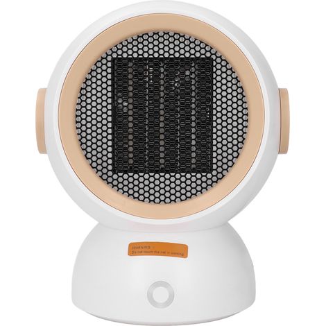 Chauffage d'appoint intérieur 1200W, 2 vitesses, économie d'énergie, protection anti-basculement et surchauffe, radiateur électrique pour chambre bureau, prise UE (1/5)