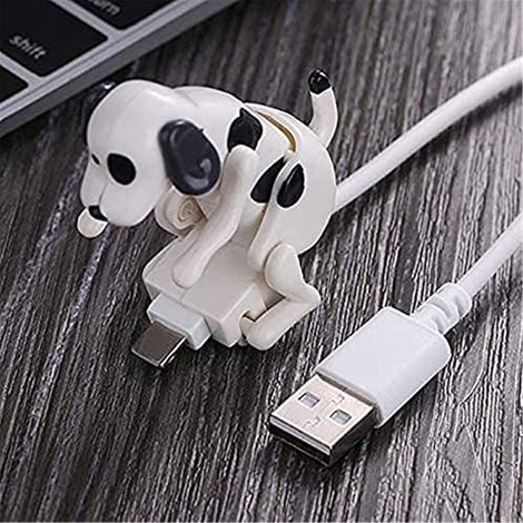 Câble de chargement pour chien errant, chargeur USB pour smartphone en forme de jouet pour chien, mini jouet amusant pour chien errant, chargeur de téléphone pour différents modèles de téléphones port (1/5)