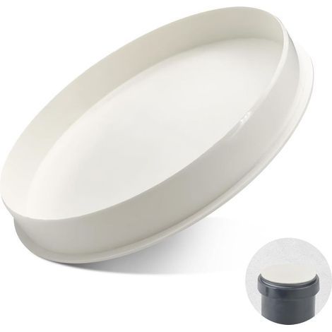 Bouchon PVC DN150/160 pour Tuyau D'égout - Bouchon Tuyau Plomberie 150mm de Diamètre Intérieur, Tuyau Bouchon D'égout Capuchon PVC pour Tuyaux D'Égouts, Bouchons Internes pour la Protection des Tuyaux (1/5)