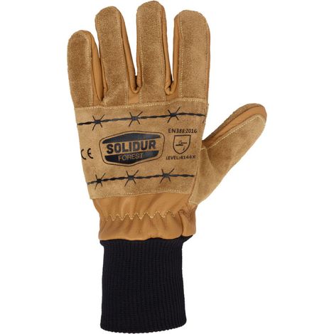 Guanti da taglio in pelle - T9 - SOLIDUR - GA01-9