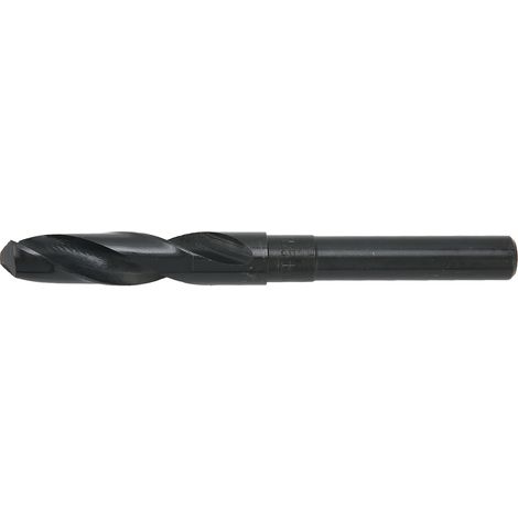 Foret hélicoïdal en acier rapide, queue droite de 15,5 mm (1/2 po), outil de perçage noir (1/5)