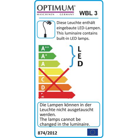 Lámpara LED OPTUMUM WBL 3 (1/4)