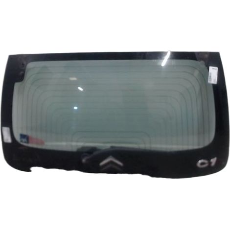 [PRODUIT D'OCCASION] Glace Lunette Arriere CITROEN C1 I Phase 1 2005-2008 ♻️ Ref Oe. 1607984280 - Garantie à vie (1/2)