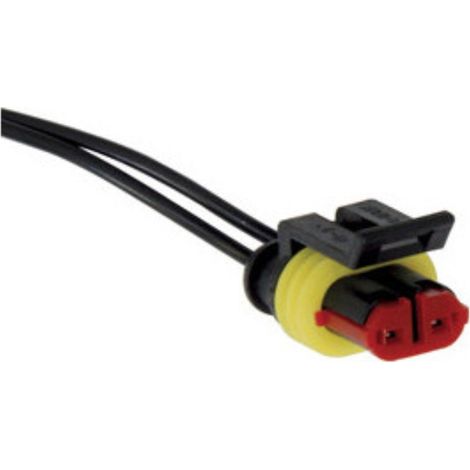 Connecteur pré-câblé 2 voies mâle 1 mm² série 1,5 étanche