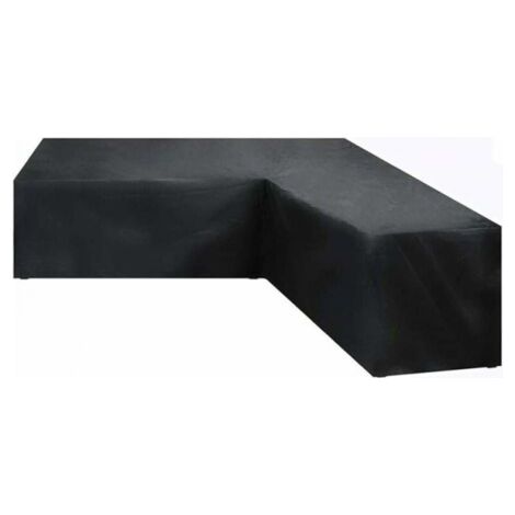 (222x286x82cm) Housse De Meuble d'angle Jardin Imperméable, Housse De Canape Jardin en Forme De L , Couverture en 210D Oxford Tissu (1/5)