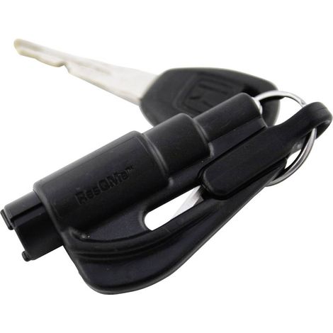 Outil de sécurité resqme 310128 coupe-ceinture, brise-vitre