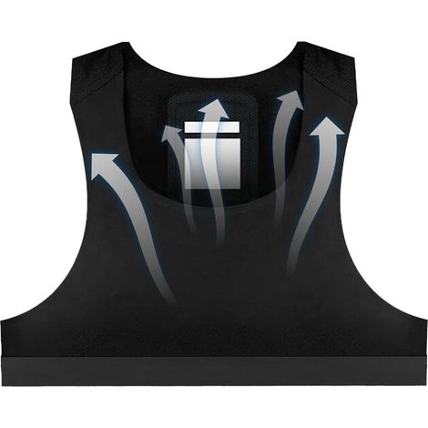 Fußball-Tracker-Weste – Trainings-Lätzchen für Leistungsüberwachung, leichtes Polyester-Netz mit verstellbaren Trägern, atmungsaktives sportliches Design, Spieler-Aktivitäts-Tracking, 80 x 85 cm (1/5)