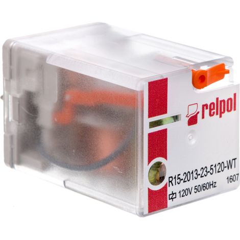 Rel茅 industrial 3P 10A 120V CA R15-2013-23-5120-WT 802870