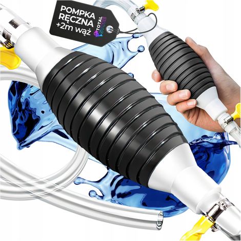 Handpumpe für Kraftstoff, Wasser, Öl, Flüssigkeiten, Ablassen + 2 m Schlauch