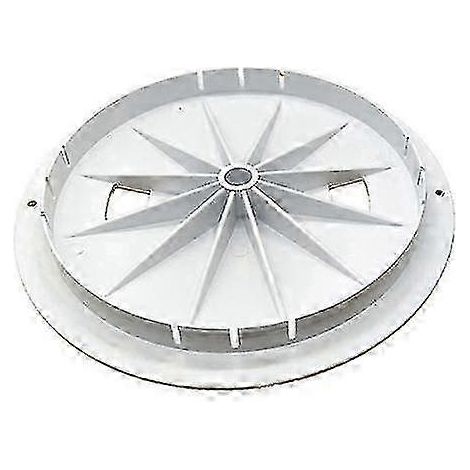 Couvercle de skimmer rond de 10 pouces, couvercle de filtre de rechange pour piscines extérieures et intérieures. (1/5)