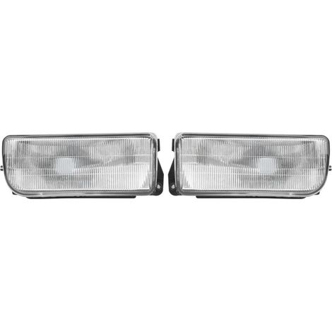 Coppia di alloggi fari antinebbia per BMW Serie 3 E36 1992-1999, adatti a 63178357389 63178357390 (1/3)