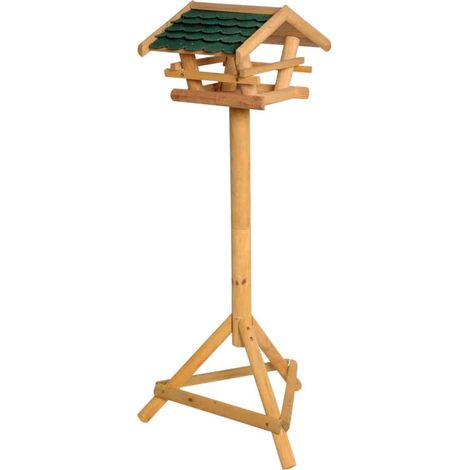 Dobar Vogelhaus mit Bitumenschindeln und Ständer Vogelhaus (1/2)