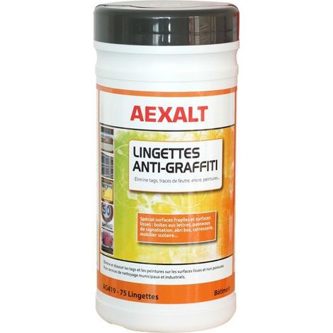 Lingettes Antigraffiti Aexalt élimination Rapide Et Efficace Des Graffitis - Aexalt