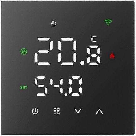 Thermostat intelligent Tuya Wifi pour chauffage au sol électrique, compatible avec l'assistant vocal Alex. (1/5)