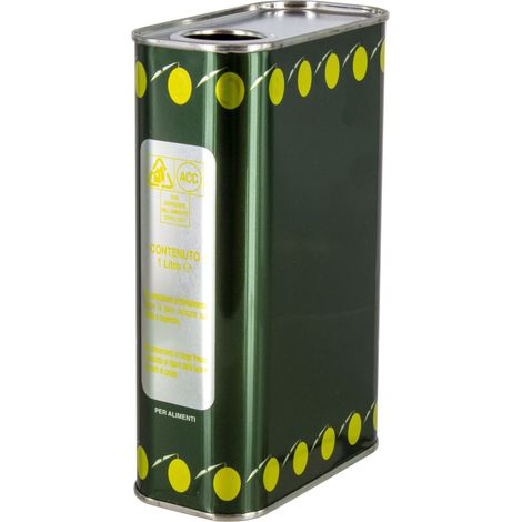 LATTINA PER OLIO 1 L SENZA TAPPO 2022- 36,0 pz