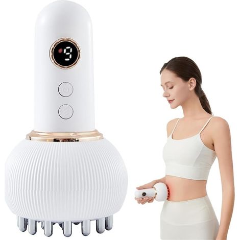Appareil de massage lymphatique pour le corps – Massage lymphatique par la chaleur, la lumière et les vibrations contre la cellulite-AquaForge (1/5)