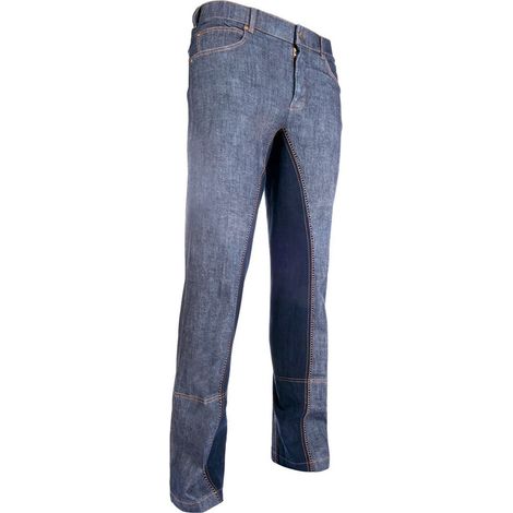56, Bleu marine et bleu marine: Jeans pantalon homme homme Jodhpur modèle Texas Nouveau