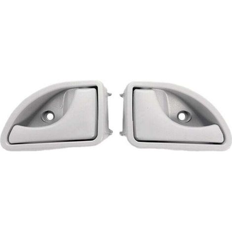 2 interior door handles, front right and front left, driver and passenger side, for Kangoo Twingo (1/5)