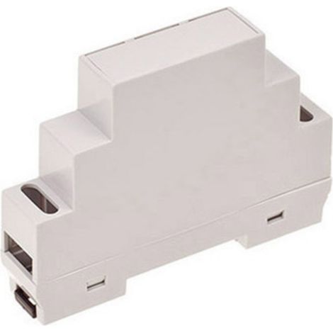 TRU COMPONENTS TC-7910912 Hutschienen-Gehäuse  17 x 90 x 65  ABS-V0 Grau 1 St. (1/3)