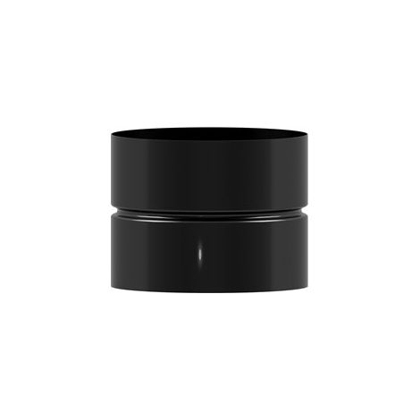Manchon Union pour Tuyau de Poêle Vitrifié Noir Femelle - Femelle Ø 200 mm. (1/2)