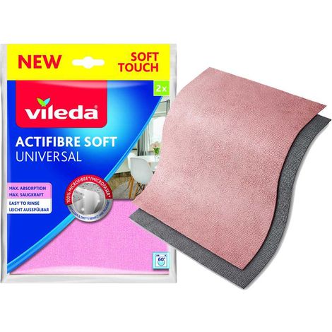 Panno morbido Vileda ACTIFIBRE, 2 pezzi.