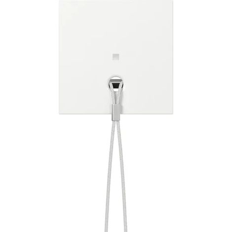 Gira Copertura spia pulsante a tirante System 55 bianco puro [363903], 3639 03