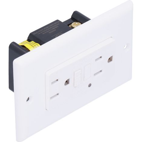 Disjoncteur différentiel intelligent avec protection GFCI et éclairage LED, 120 V CA, LD-3008A (1/5)