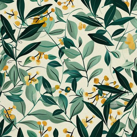 Tissu décoratif d'extérieur Oxford - Motif printemps I DX7224 (1/5)
