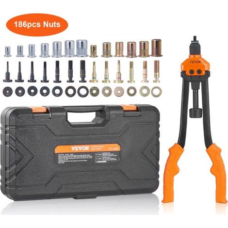 Rivettatrice Manuale per Dadi, Pinza Rivettatrice per Inserti (1/5)