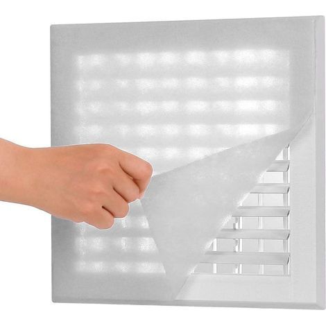 Ventilation filter kits for heating air inlets and air conditioning grilles – electrostatic cotton air filters (1/5)