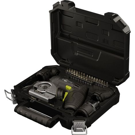 GOOBAY TOOLS Kit Mini Tournevis sans fil 4-en-1, 77817, 35 pièces (1/5)