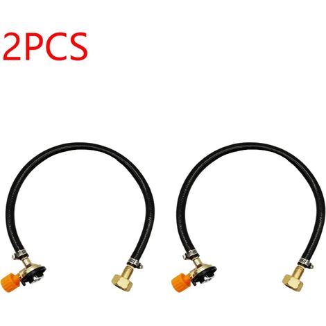 Adaptateur de remplissage de gaz (1 à 5 pièces) pour réchaud de camping à propane : adaptateur pour bouteille de propane, convertisseur, coupleur de remplissage, accessoires pour réchauds de cuisine p (1/3)