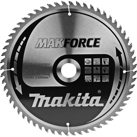 Makita Kreissägeblatt, MAKFORCE 270 x 30 mm • 60 Zähne