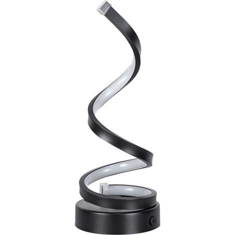 Rétro vent allée salle de bains miroir lampe frontale, lampe de chevet, bande torsadée, modèle noir (1/4)