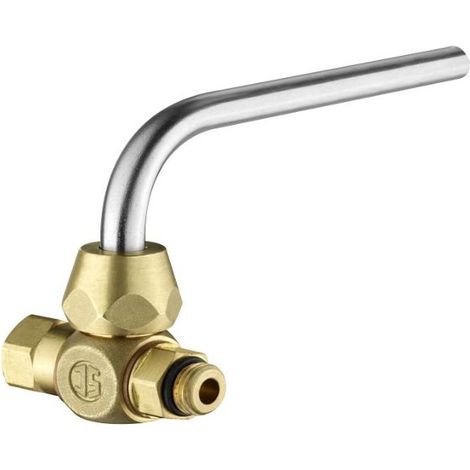 Schlösser Probenahmeventil 0081320800001 Rohr Edelstahl mit Adapter 3/8", Messing, 1/4" (1/3)