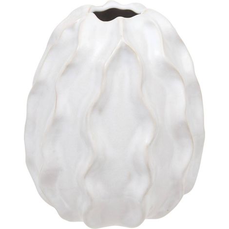 Vaso sandri bianco h17cm - Atmosphera créateur d'intérieur