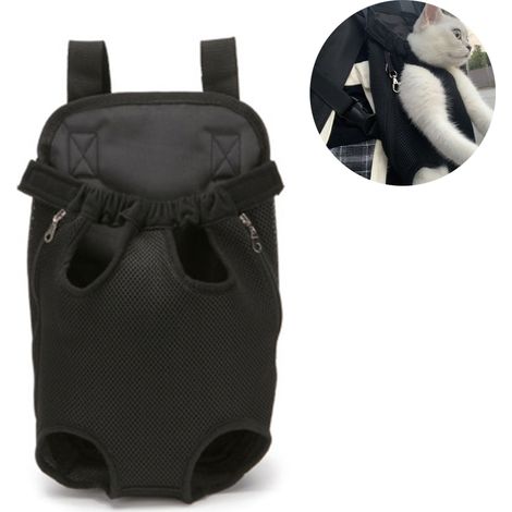 Sac à Dos Transporteur Pour Chien - Design Jambes Vers L'Avant - Compatible Avion - Pour Chiens Petits À Moyens - 1 Pièce