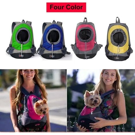 Excerando Sac à Dos Transport pour Chats ou Petits Chiens-422038cm--Vert (1/4)
