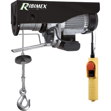 paranco elettrico ribimex "pe125/250c/1" da 125/250 kg, 540 w.
