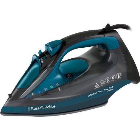 Russell Colour Control Pro ferro da stiro nero blu
