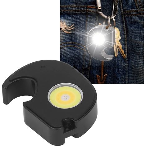 Mini-COB-LED-Schlüsselanhänger-Taschenlampe, leistungsstarke tragbare Taschenlampe (1/5)